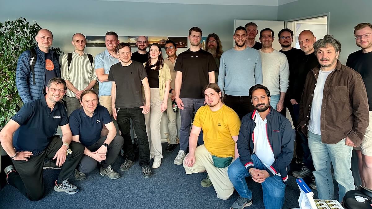 Alle Anwesenden am Ende unseres Zephyr-OS-Meetups